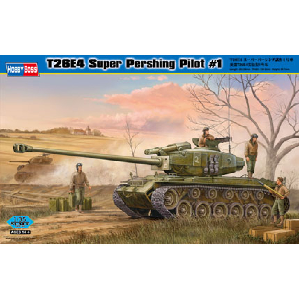 American heavy tank T-26E4 Super Pershing 1/35 HobbyBoss 82426