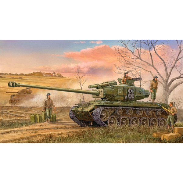American heavy tank T-26E4 Super Pershing 1/35 HobbyBoss 82426