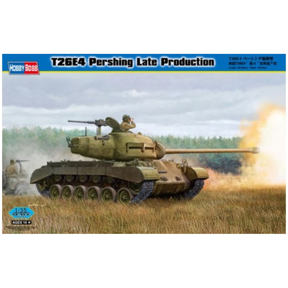 American Heavy Tank T26E4 Pershing (Late Production) 1/35 HobbyBoss 82428