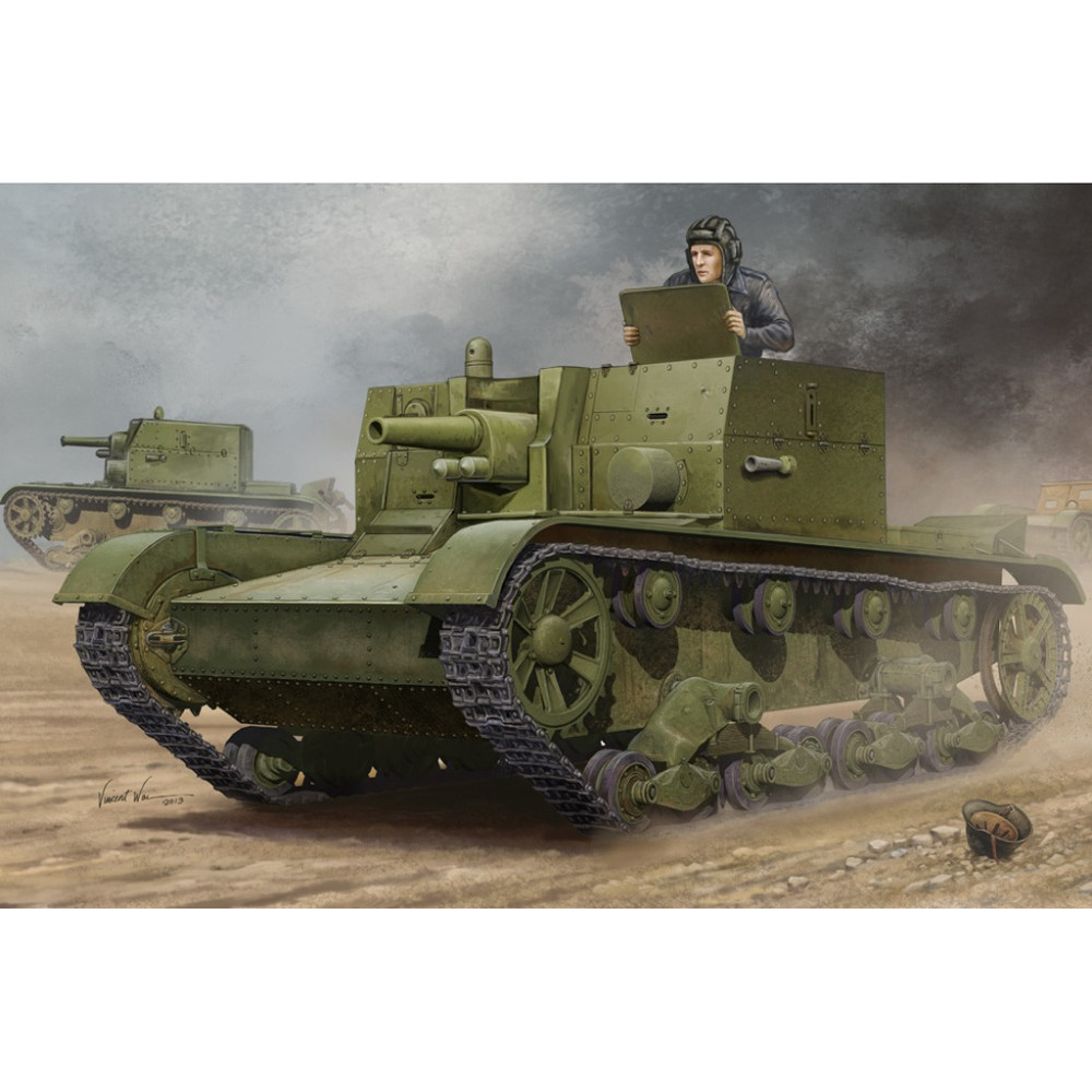 Soviet AT-1 Self-Propelled Gun 1/35 HobbyBoss 82499
