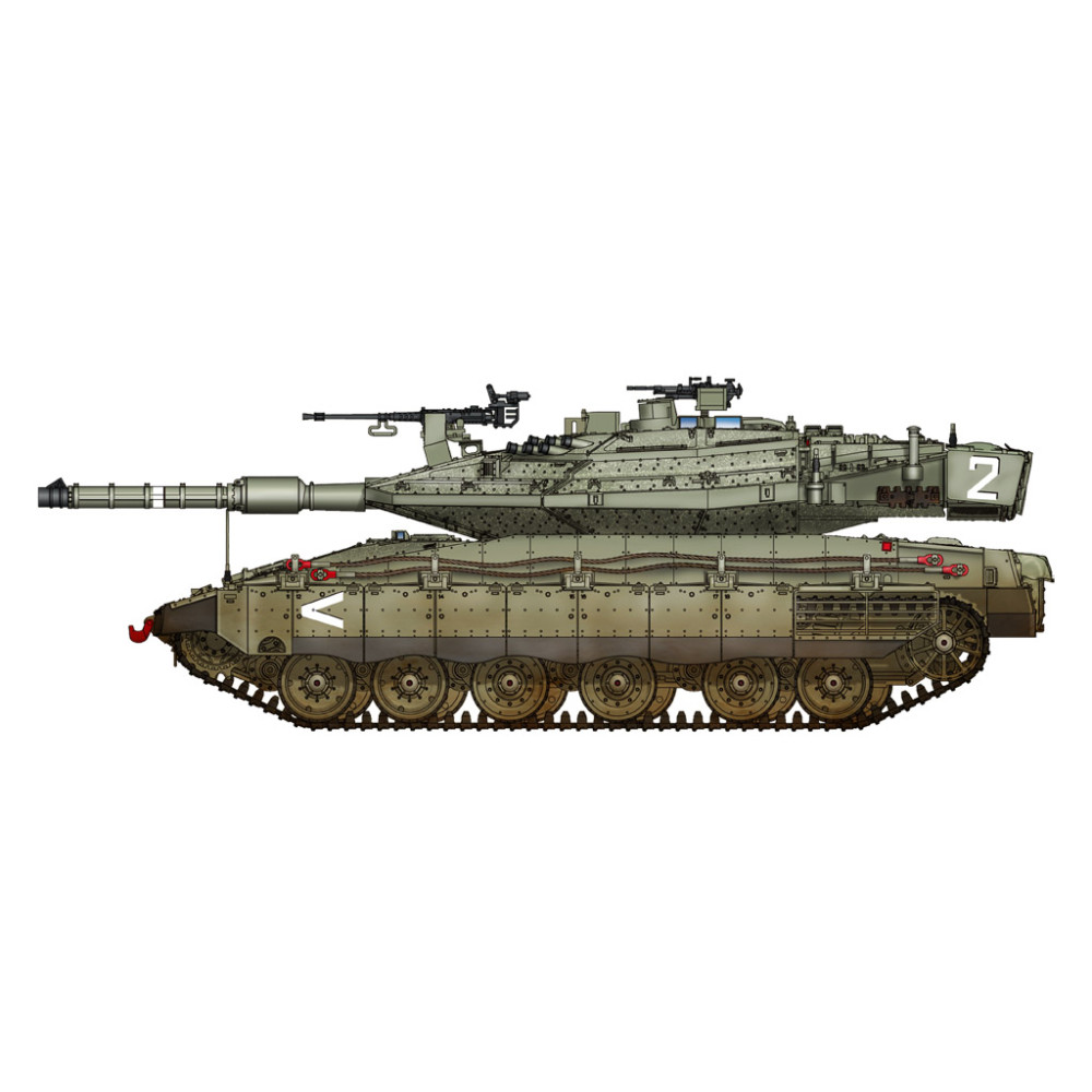 Israeli Main Battle Tank Merkava 4 1/72  HobbyBoss 82915