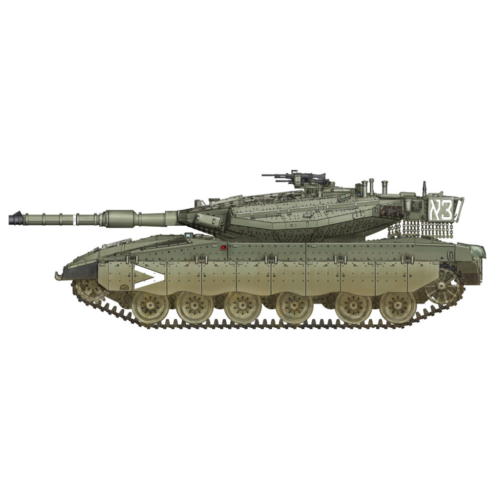 Israel Merkava 3D  Main Battle Tank 1/72 HobbyBoss 82916