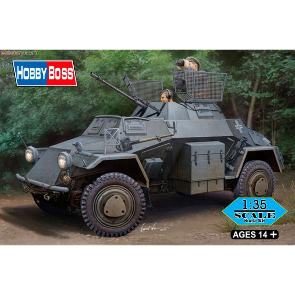 German Sd.Kfz.222 Leichter Panzerspahwagen (1st Series) 1/35 HobbyBoss 83815