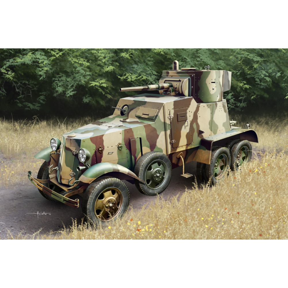  Soviet BA-6 Armor Car 1/35 HobbyBoss 83839