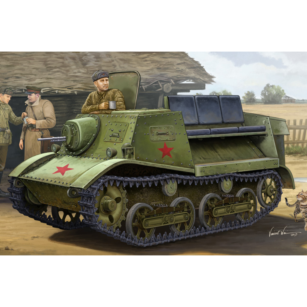 T-20 Armored Tractor Komsomolets 1938 1/35 HobbyBoss 83847