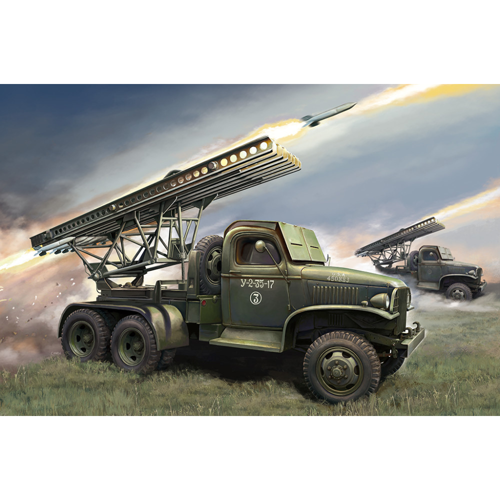 GAZ-AAA with BM13/16 Katyusha 1/35 HobbyBoss 84572