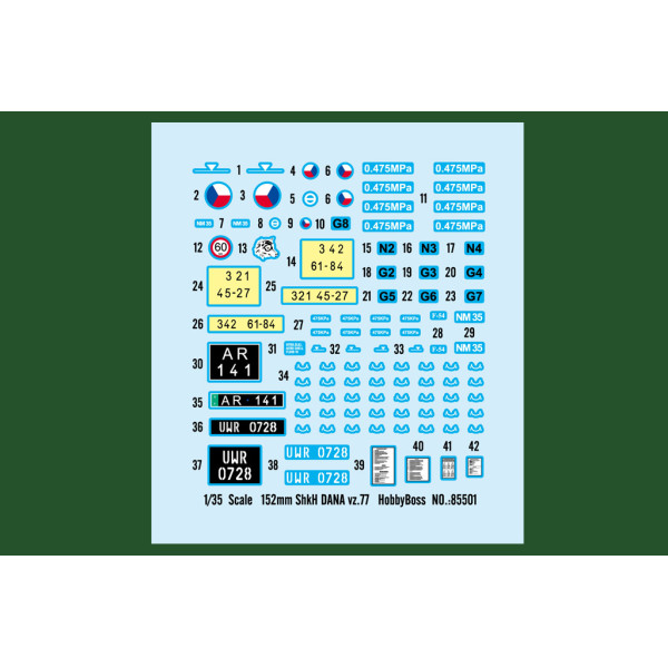 152mm ShkH DANA vz.77 1/35 HobbyBoss 85501