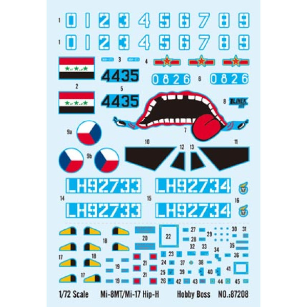 Гвинтокрил Мі-8МТ/Мі-17  1/72 HobbyBoss 87208
