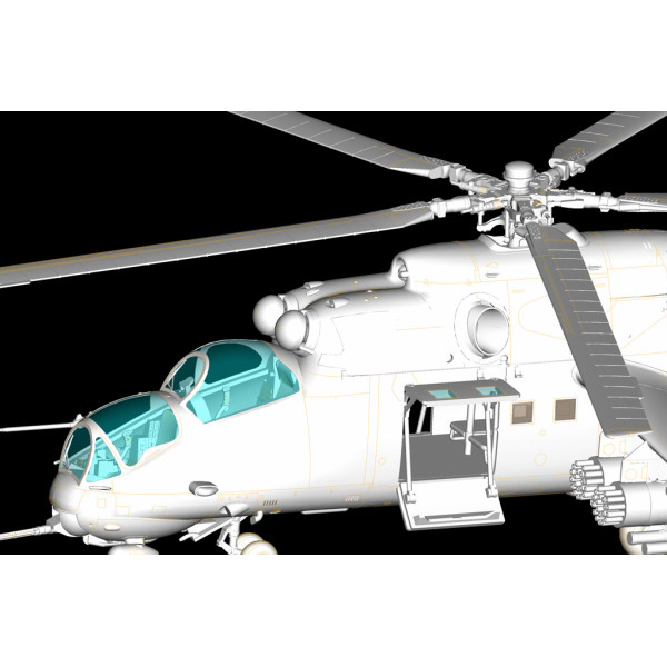 Мі-24В "Hind E"  1/72 HobbyBoss 87220