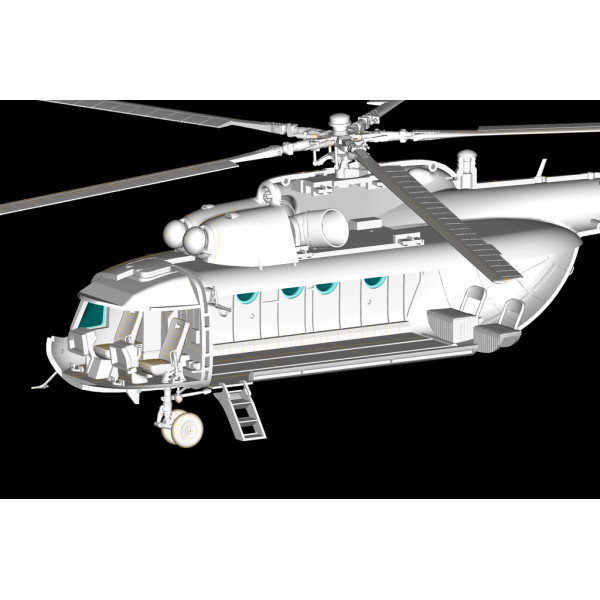 Гвинтокрил Мі-8Т Hip-C  1/72 HobbyBoss 87221