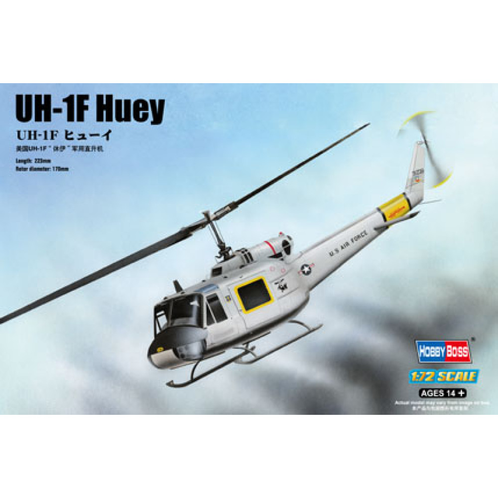 UH-1F Huey 1/72 HobbyBoss 87230