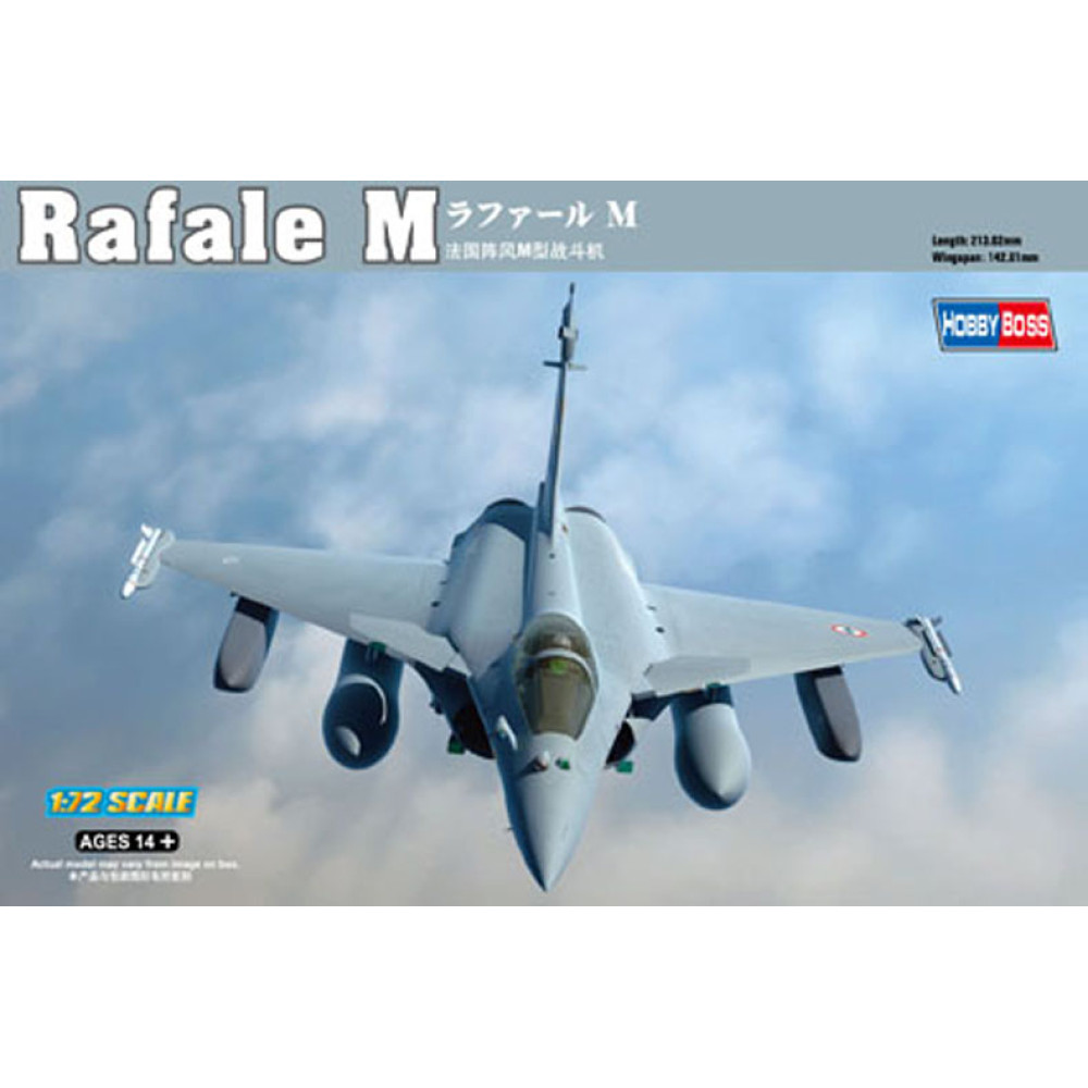 French Navy Rafale M carrier aircraft  1/72 HobbyBoss 87247