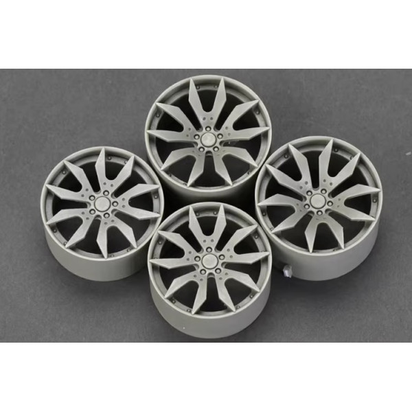 Набір колісних дисків Forgiato Artigli ECL (Front Wheels: 20inch, Rear Wheels: 21inch) Hobby Design 1/18 HD03-0389 
