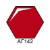 AG142 Dark red (glossy) 16 ml HoMa