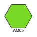 AM05 Bright green (matte) 16 ml HoMa