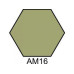AM16 Green Gray (matte) 18 ml HoMa