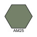 АМ25 Польовий сірий (матовий) 16 мл Хома