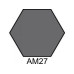 АМ27 Темно-сірий морський (матовий) 16 мл Хома