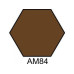 АМ84 Темно-коричневий (матовий) 18 мл Хома
