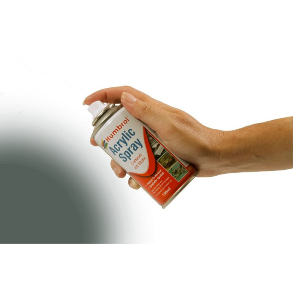 Grey Primer Matt  Acrylic Spray Paint Humbrol AD6001