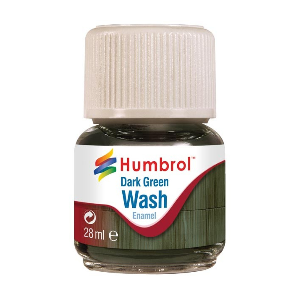 Enamel Wash Dark Green 28ml Humbrol AV0203