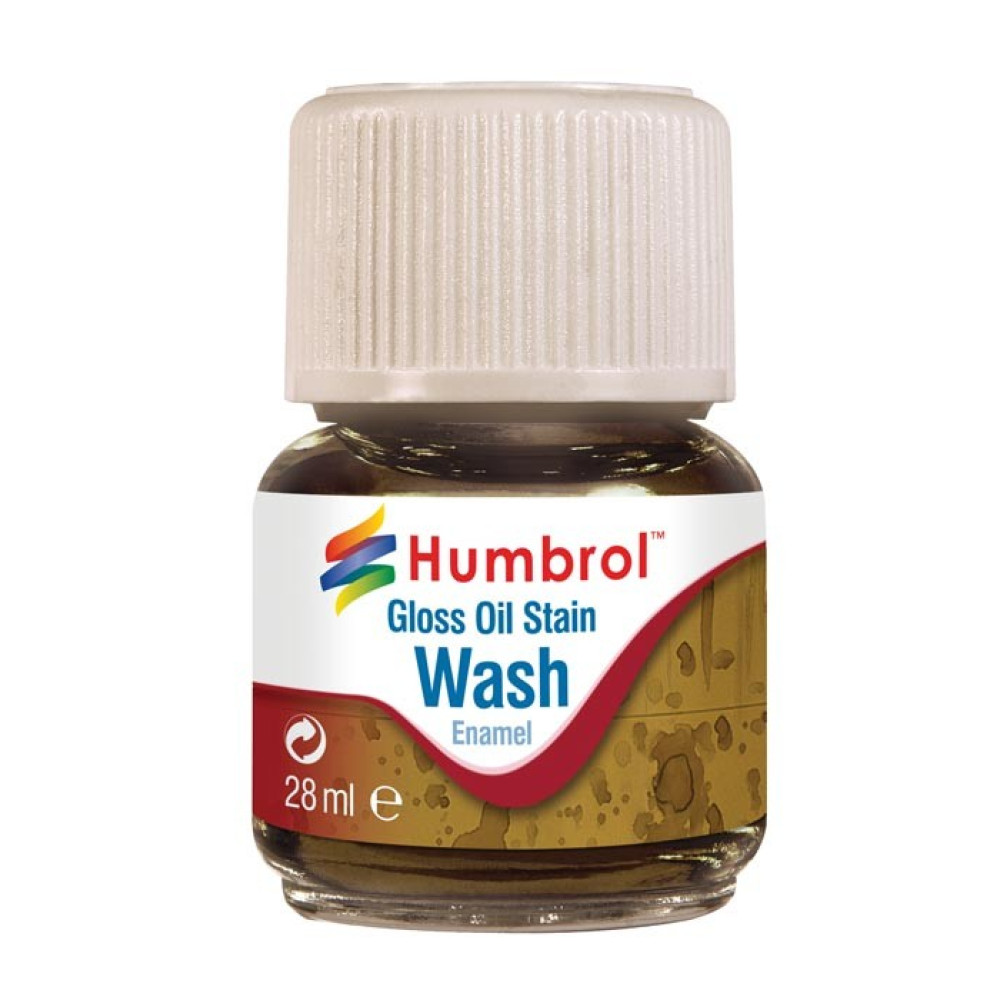 Enamel Wash Oil Stain 28ml Humbrol AV0209