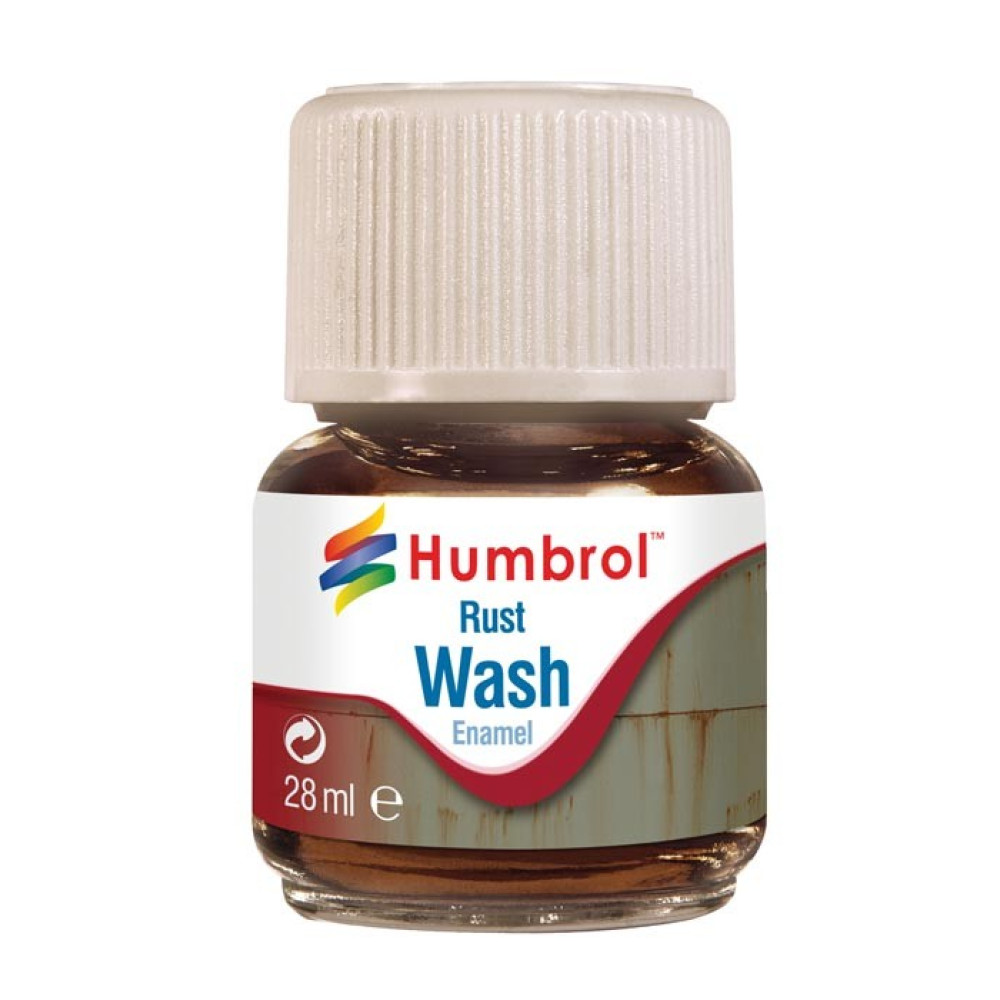 Enamel Wash Rust 28ml Humbrol AV0210