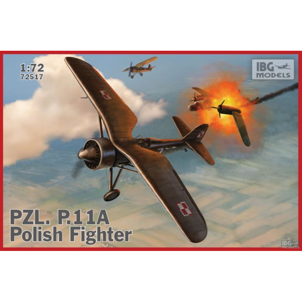PZL P.11a Polish Fighter 1/72 IBG 72517