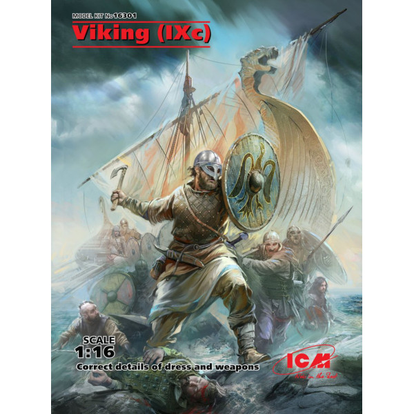  Viking (IX century) model kit 1/16 ICM 16301