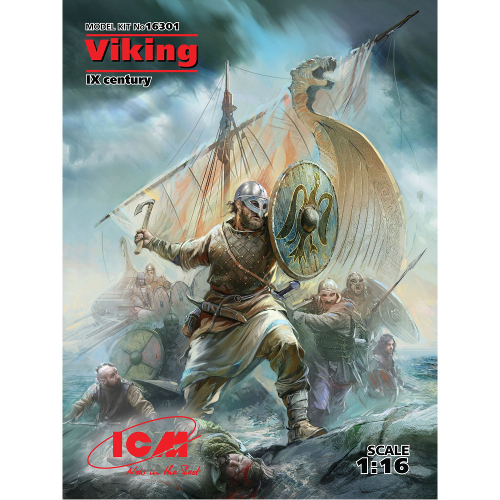  Viking (IX century) model kit 1/16 ICM 16301