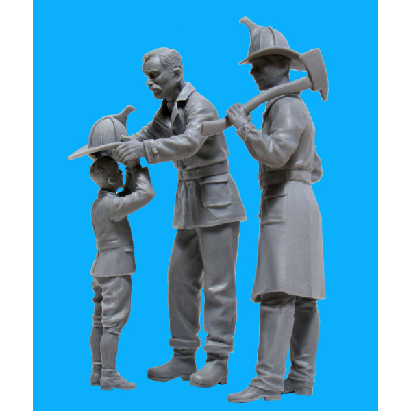 American Firemen (1910s) (2 figures) 1/24  ICM 24005