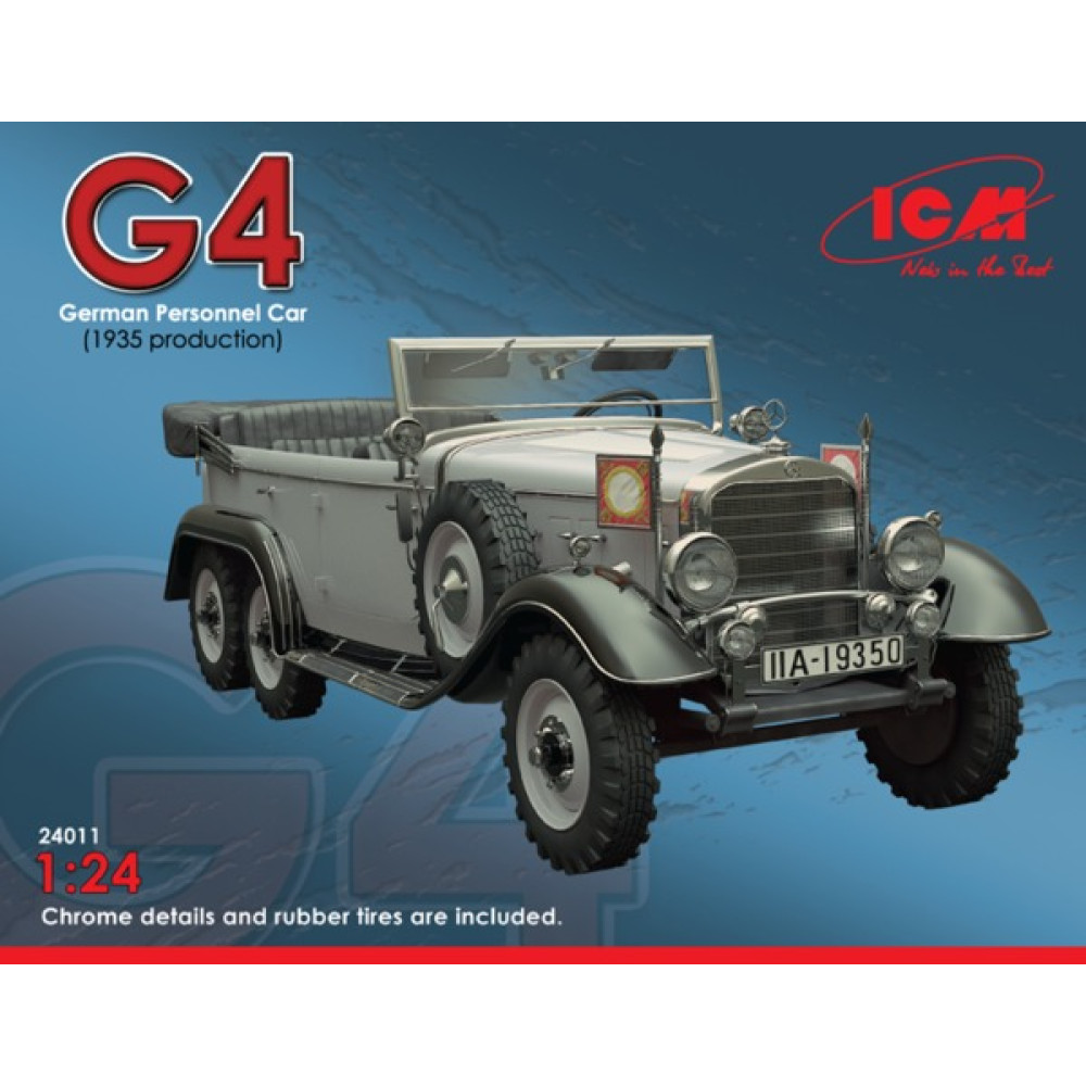 Typ G4 (1935 production), WWII German Personnel Car 1/24 ICM 24011