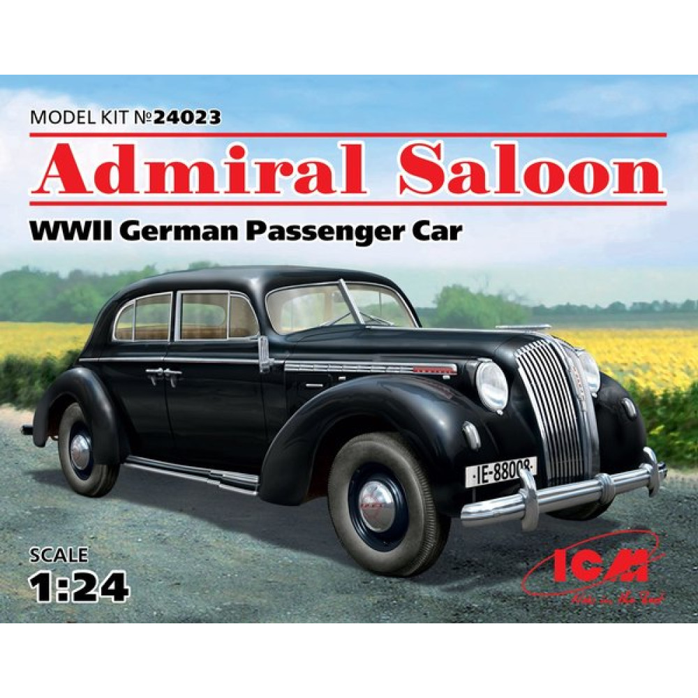 Admiral Saloon (WWII German Passenger Car) 1/24 ICM 24023