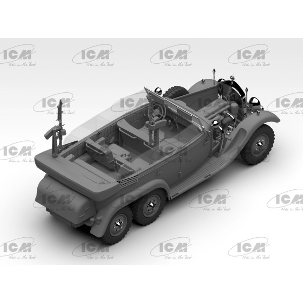 Type G4 з MG 34 та німецьким штабним персоналом 1/24  ICM 24024