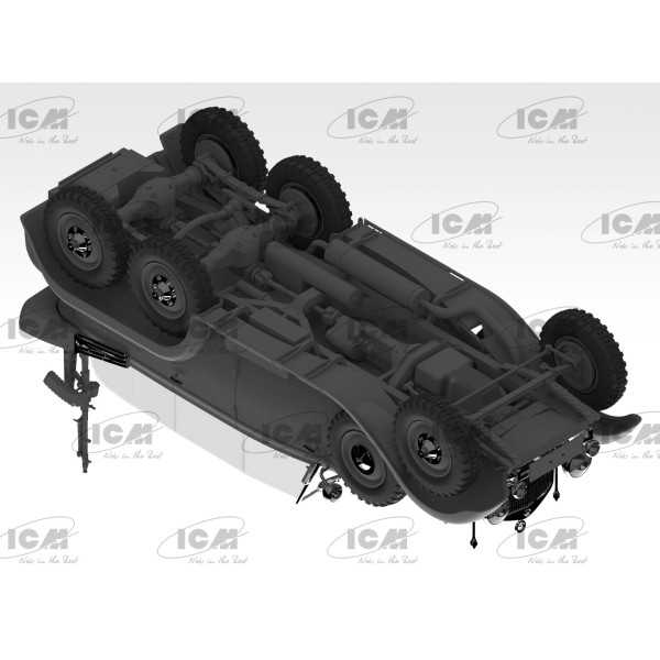 Type G4 з MG 34 та німецьким штабним персоналом 1/24  ICM 24024