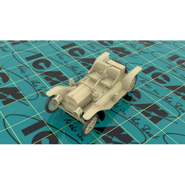 Model T 1913 Speedster з американськими автоспортсменами 1/24 ICM 24026