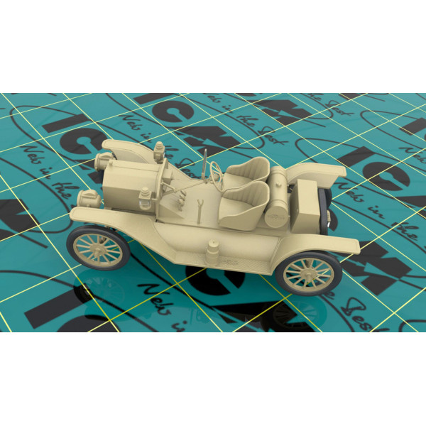 Model T 1913 Speedster з американськими автоспортсменами 1/24 ICM 24026