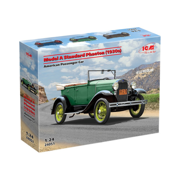Модель A Standard Phaeton (1930-ті роки) 1/24  ICM 24051