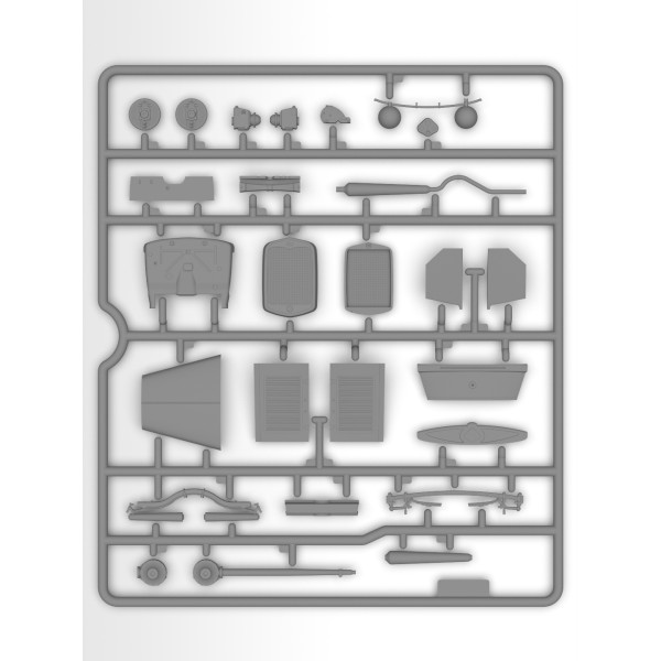 GAZ-A in German Service (Plastic model kit) 1/24  ICM 24053