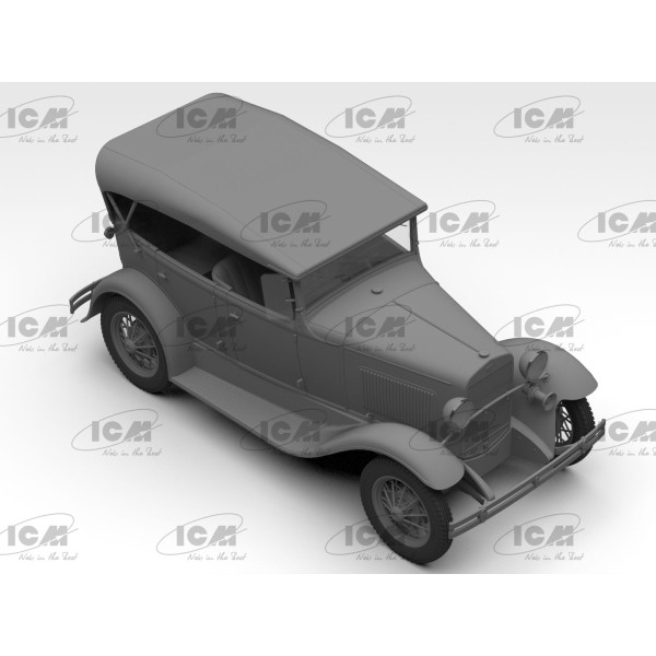 GAZ-A in German Service (Plastic model kit) 1/24  ICM 24053