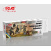 Acrylic Paint Set for WWII Wehrmacht Infantry 6 pcs. ICM 3022