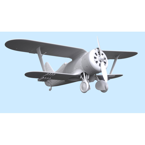 I-153 "Чайка", Радянський винищувач 2 Світової Війни 1/32  ICM 32010