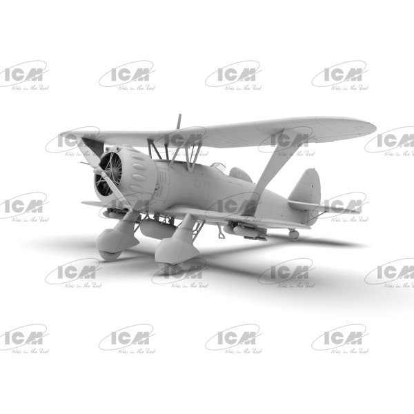 Hs 123A-1 (пізнього випуску) Німецький штурмовик 2 СВ 1/32 ICM 32015