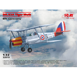 DH.82A Tiger Moth World Air Forces 1/32 ICM 32019
