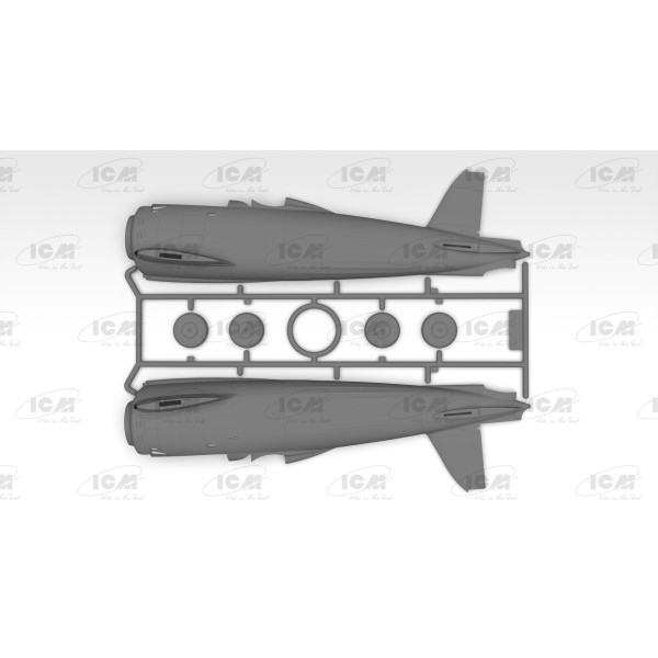 CR. 42 LW , WWII German Luftwaffe Ground Attack Aircraft 1/32 ICM 32021