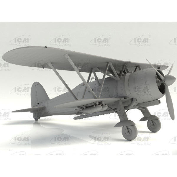 CR. 42 Falco with Italian Pilots in tropical uniform 1/32 ICM 32025