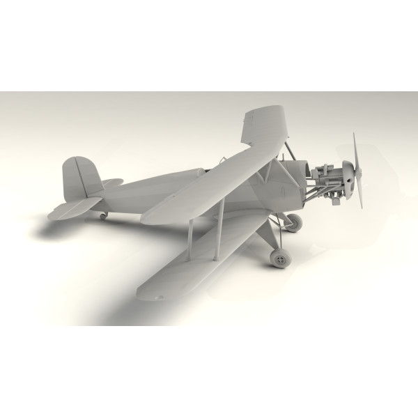Bücker Bü 131A, Німецький навчальний літак 1/32 ICM 32033