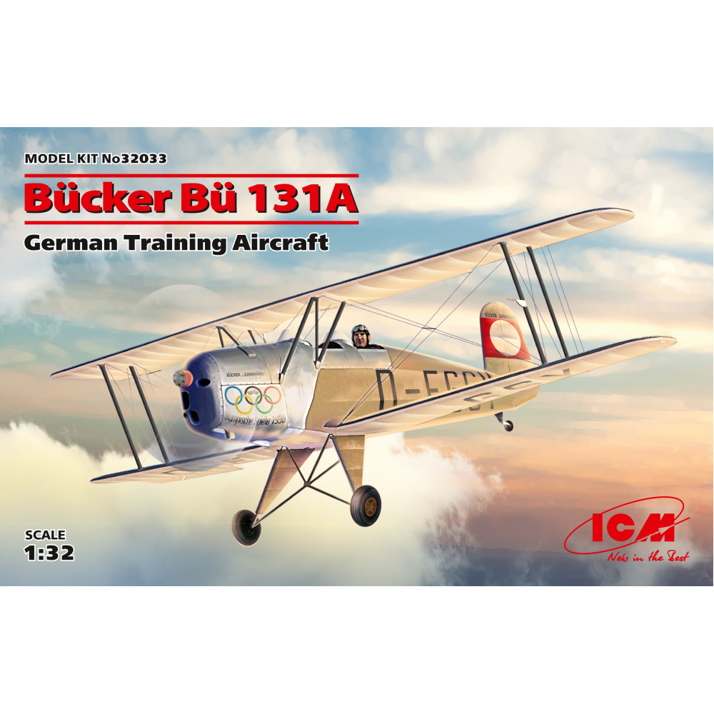 Bücker Bü 131A, Німецький навчальний літак 1/32 ICM 32033