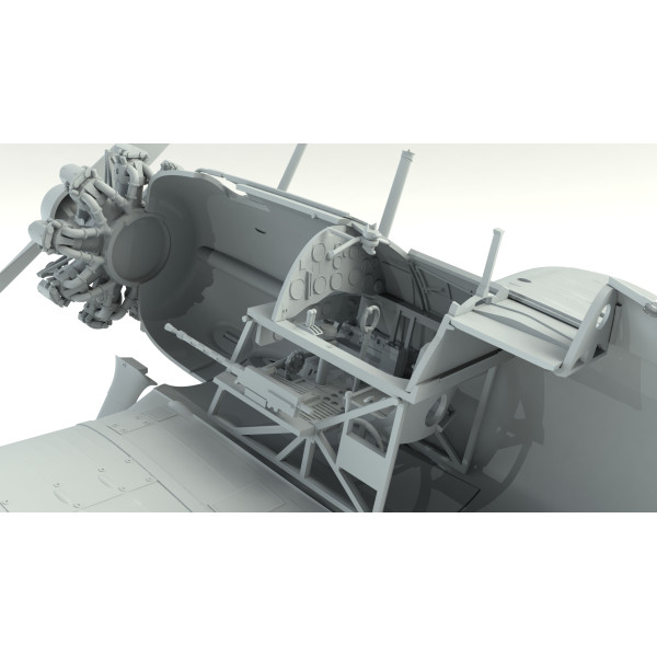 Gloster Gladiator Mk.I, Британський винищувач IIМВ 1/32 ICM 32040
