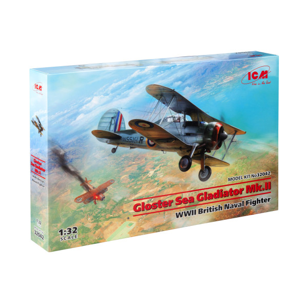  Gloster Sea Gladiator Mk.II, Британський морський винищувач II МВ 1/32 ICM 32042